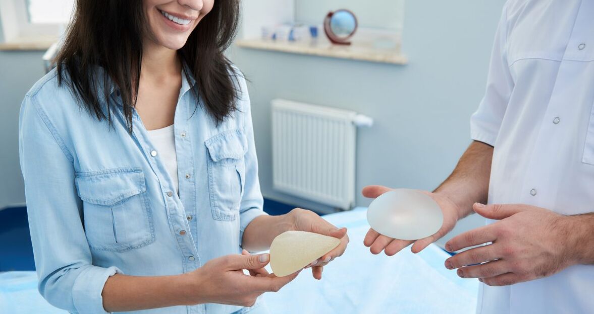 Wiel vun Implantater virun der Mammoplastik vun der Brustvergréisserung
